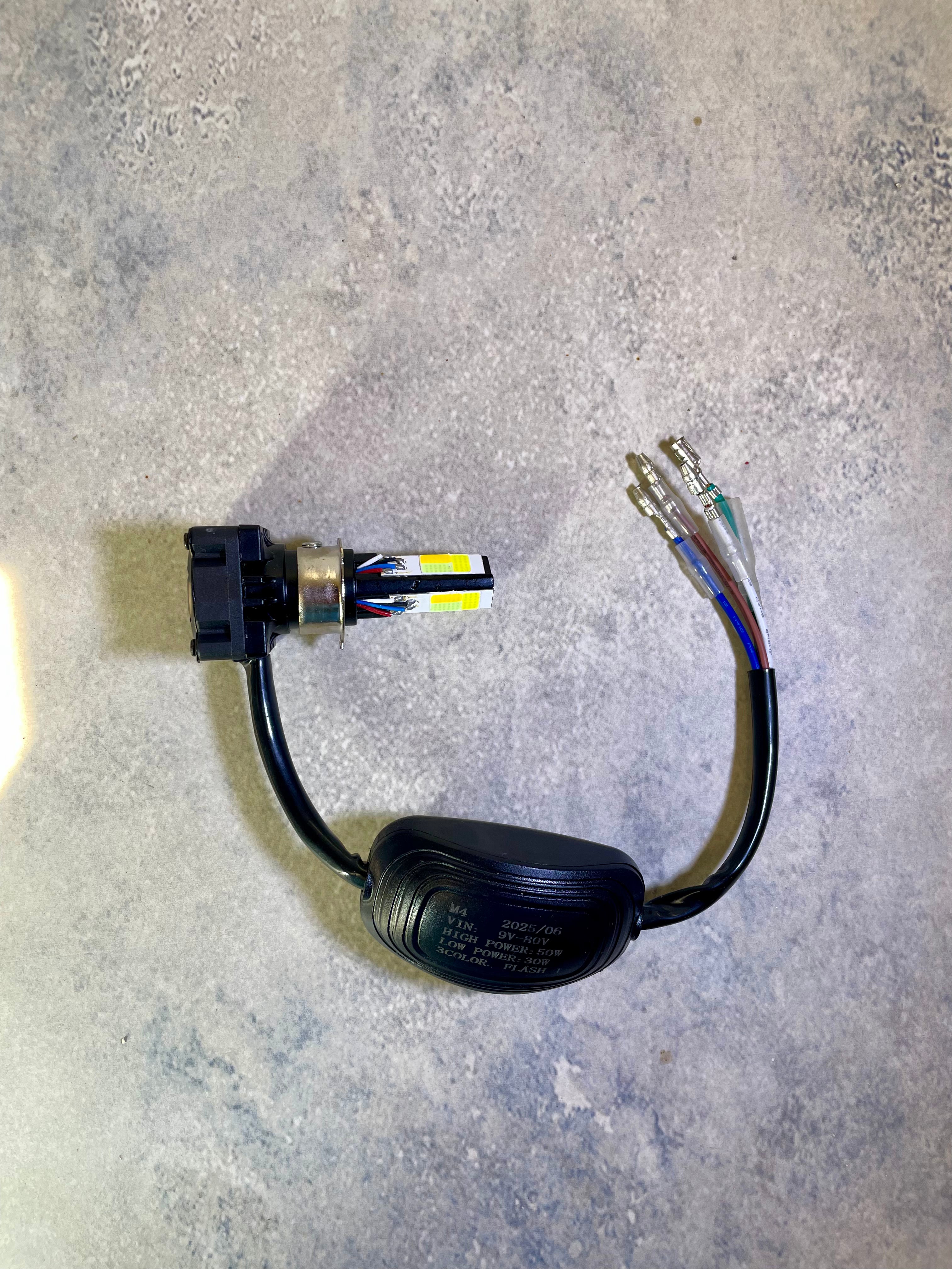 M3 LED Headlight with Colour changing ability