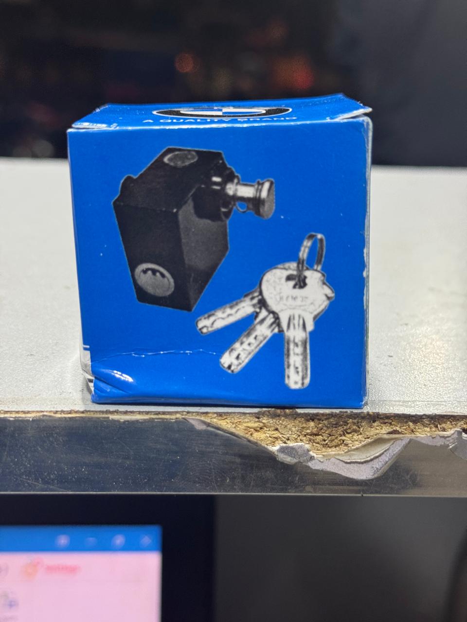 Push Lock for Bike Handle
